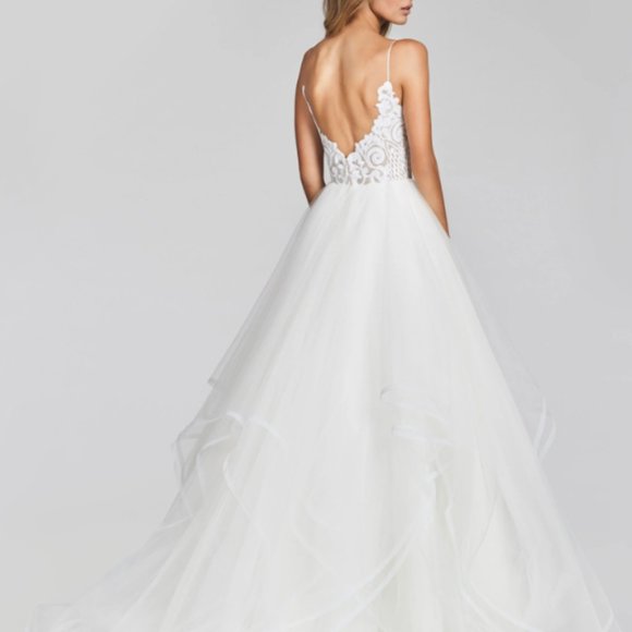 BLUSH BY HAYLEY PAIGE PEPPER WEDDING DRESS - Picture 5 of 8